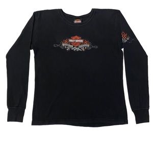 Harley-Davidson Womens Fitted Long Sleeve